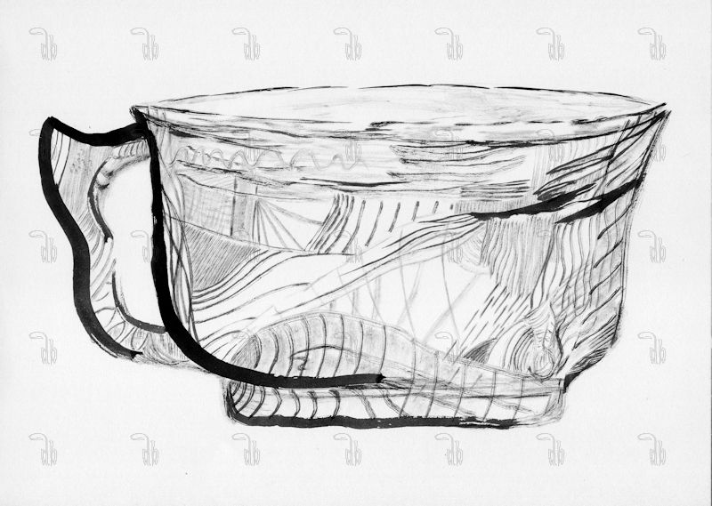 Cup- Ink on paper - 290mm x 210mm
