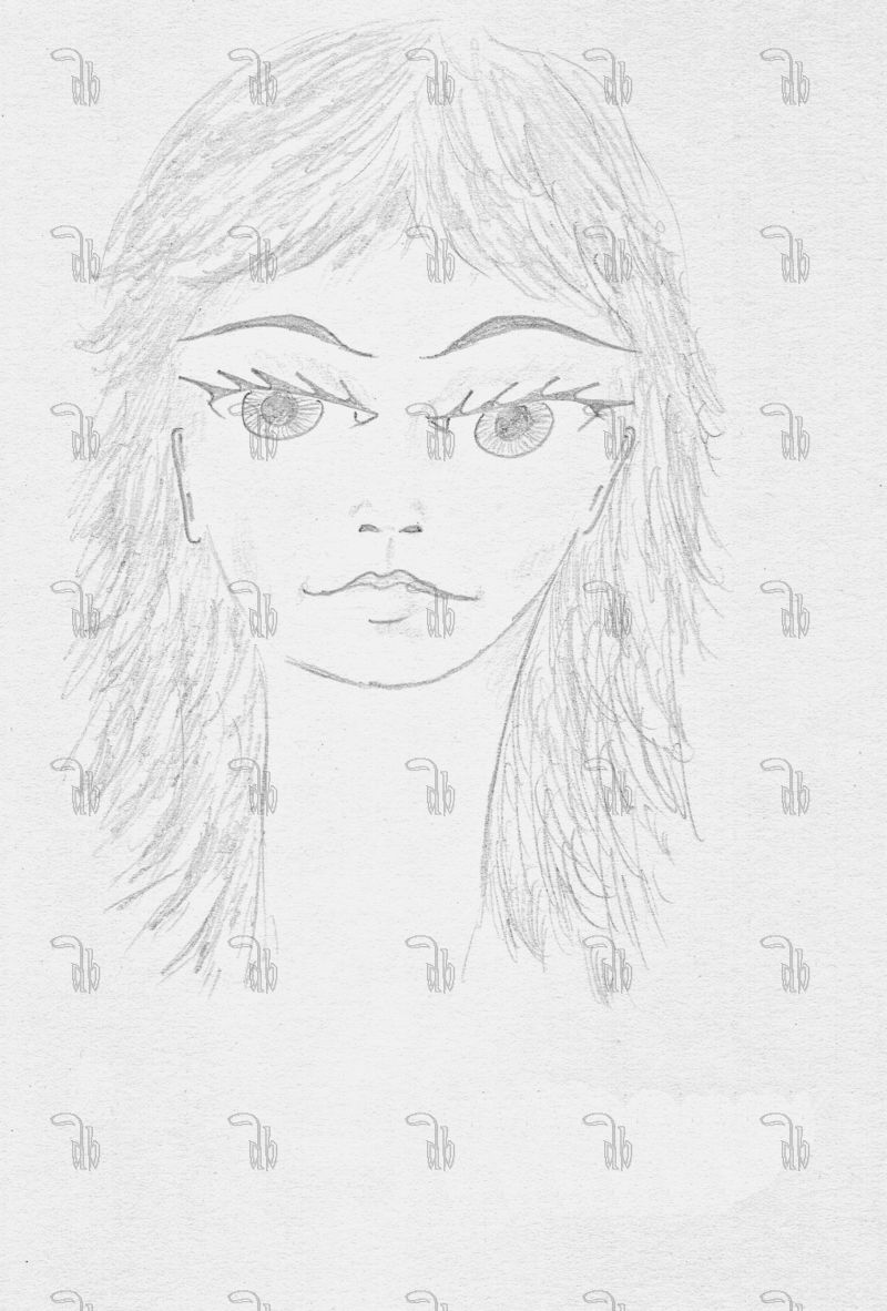 face 1 - pencil on paper A5
