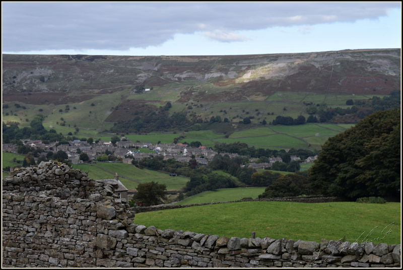 Reeth in the valley