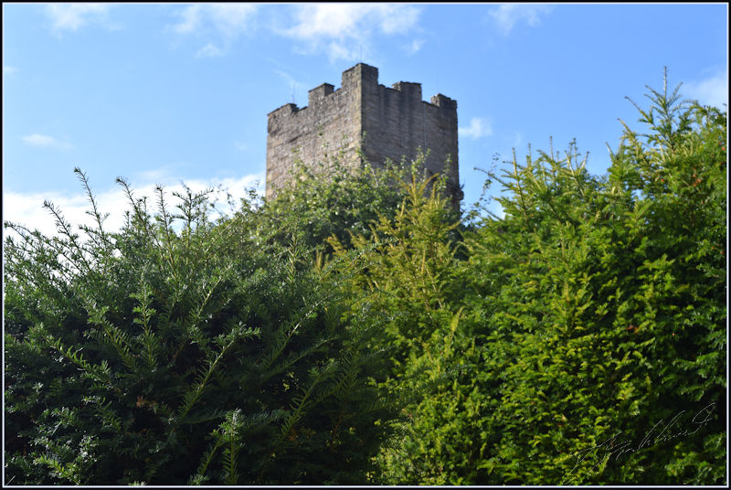 Richmond castle tower